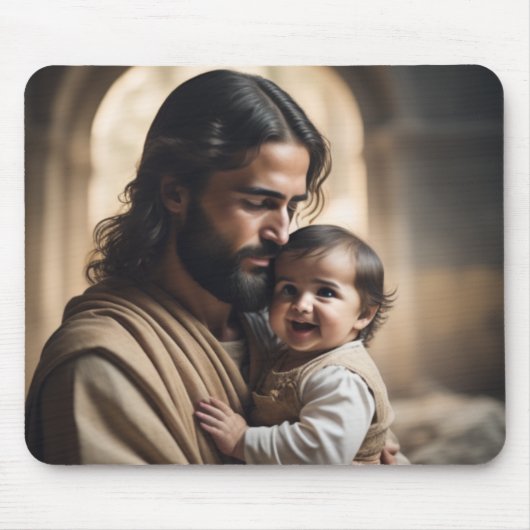 Jesus Art Mousepad (Vorne)