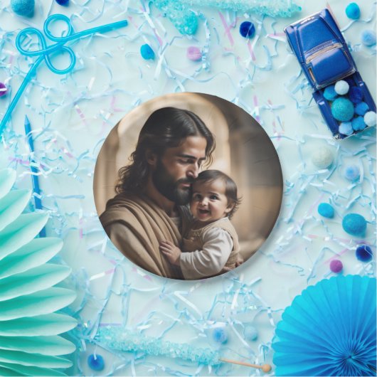 Jesus Art Pappteller (Party)