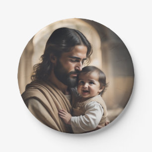 Jesus Art Pappteller