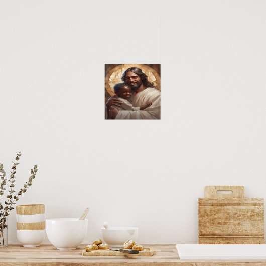 Jesus Art Poster (Küche)