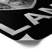 Jesus As The Lamb Iconic Christian Image  Poster (Ecke)