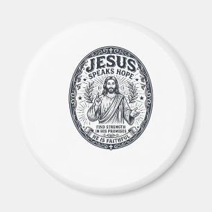 Jesus ASL gehörlose Gemeinschaft Inklusion Shirt C Magnet
