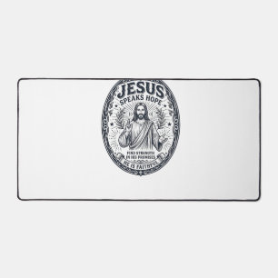 Jesus ASL gehörlose Gemeinschaft Inklusion Shirt C Schreibtischunterlage
