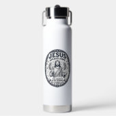 Jesus ASL gehörlose Gemeinschaft Inklusion Shirt C Trinkflasche (Vorderseite)