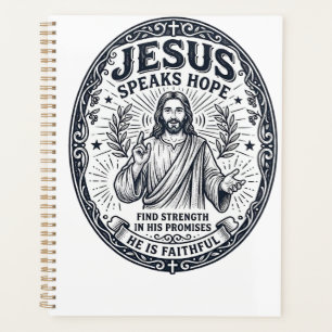 Jesus ASL Gehörlosengemeinschaft Inklusions-Shirt  Planer