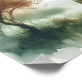 Jesus at the garden of gethsemane poster (Ecke)