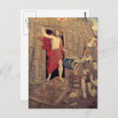 Jesus auf Auferstehungsband im Vatikan Postkarte (Vorne/Hinten)