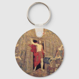 Jesus auf Auferstehungsband im Vatikan Schlüsselanhänger