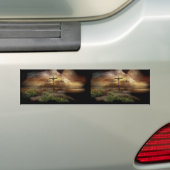 JESUS AUF DEM CROSS AUTOAUFKLEBER (Auf Auto)
