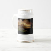 JESUS AUF DEM CROSS BIERGLAS (Vorderseite Links)