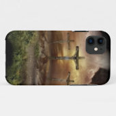 JESUS AUF DEM CROSS Case-Mate iPhone HÜLLE (Rückseite (Horizontal))