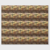 JESUS AUF DEM CROSS GESCHENKPAPIER (Flach)