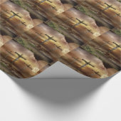 JESUS AUF DEM CROSS GESCHENKPAPIER (Ecke)