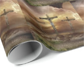 JESUS AUF DEM CROSS GESCHENKPAPIER (Rolleneckpunkt)