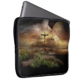 JESUS AUF DEM CROSS LAPTOPSCHUTZHÜLLE (Vorne Rechts)