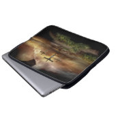 JESUS AUF DEM CROSS LAPTOPSCHUTZHÜLLE (Vorne Knopf)