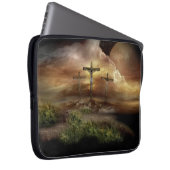 JESUS AUF DEM CROSS LAPTOPSCHUTZHÜLLE (Vorne Rechts)