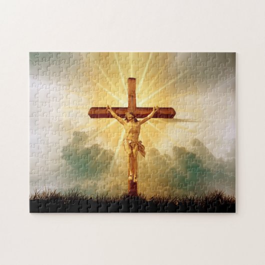 JESUS AUF DEM KREUZ PUZZLE (Horizontal)