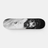 Jesus auf dem Kreuz Skateboard (Horizontal)