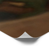 Jesus auf dem Kreuzplakat Poster (Ecke)