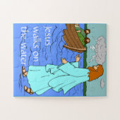 Jesus auf dem Wasser Puzzle (Horizontal)