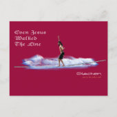 Jesus auf dem Weg Postkarte (Vorderseite)