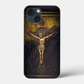 JESUS auf der Cross-iPhone-Hülle Case-Mate iPhone Hülle (Rückseite)