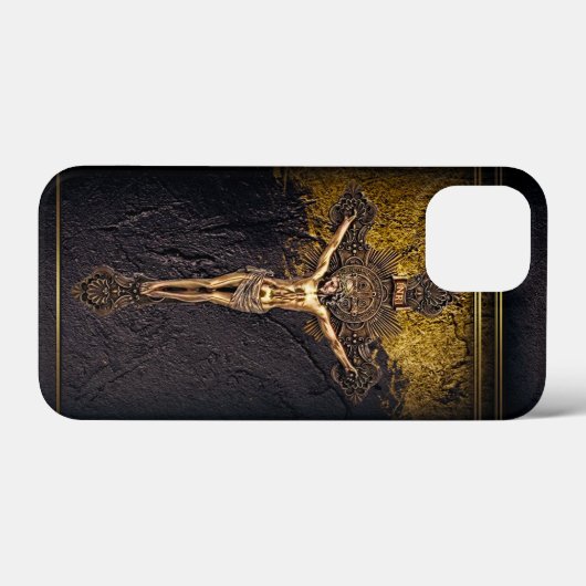 JESUS auf der Cross-iPhone-Hülle Case-Mate iPhone Hülle (Rückseite (Horizontal))