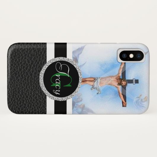 Jesus auf der Kreuzung Case-Mate iPhone Hülle (Rückseite (Horizontal))