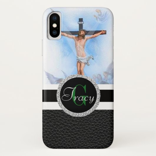 Jesus auf der Kreuzung Case-Mate iPhone Hülle (Rückseite)