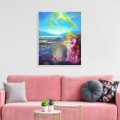 JESUS AUF DER SEESHORE ,St. John 21 Leinwanddruck (Insitu (Wohnzimmer))