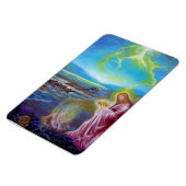 JESUS AUF DER SEESHORE ,St. John 21 Magnet (Linke Seite)