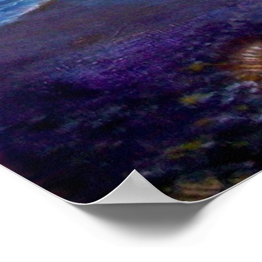 JESUS AUF DER SEESHORE ,St. John 21 Poster (Ecke)