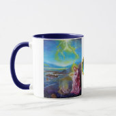 JESUS AUF DER SEESHORE ,St. John 21 Tasse (Links)
