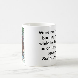 Jesus auf der Straße zu Emmaus Kaffeetasse