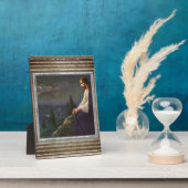 Jesus auf einem Berg Fotoplatte (Seite)