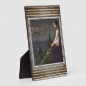 Jesus auf einem Berg Fotoplatte (Seite)