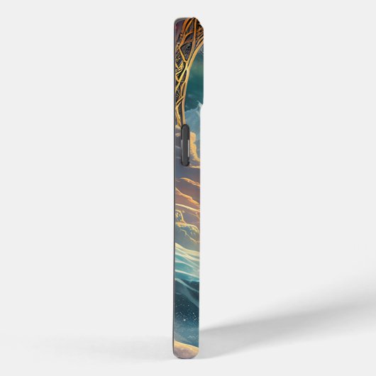 Jesus auf einem Eisbären Case-Mate iPhone Hülle (Rückseite / Rechts)