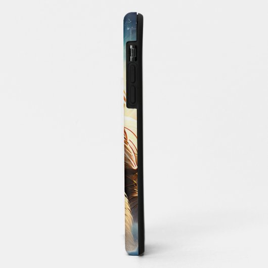 Jesus auf einem Eisbären Case-Mate iPhone Hülle (Hinten/Links)