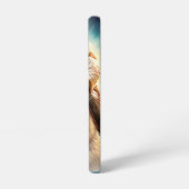 Jesus auf einem Eisbären Samsung Galaxy Hülle (Linke Seite)