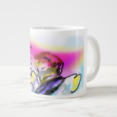 Jesus  auferstand  Jumbo-Tasse (Vorderseite Rechts)