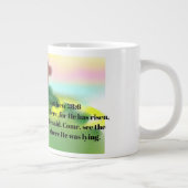 Jesus auferstanden  Jumbo-Tasse (Rechts)