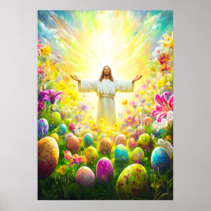 Jesus Auferstehung Ostern Poster