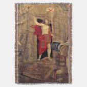 Jesus-Auferstehungs-Wurfs-Decke Decke (Vorderseite Vertikal)