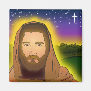 Jesus: Auferstehungsmorgens Magnet
