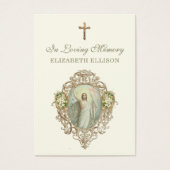 Jesus Auferstehungsskrieg Beerdigung Gebetskarte (Vorderseite)