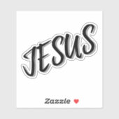 Jesus Aufkleber (Blatt)