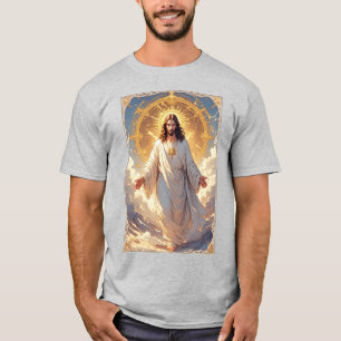 Jesus-Aufstiegs-T-Shirt für christliche Männer T-Shirt