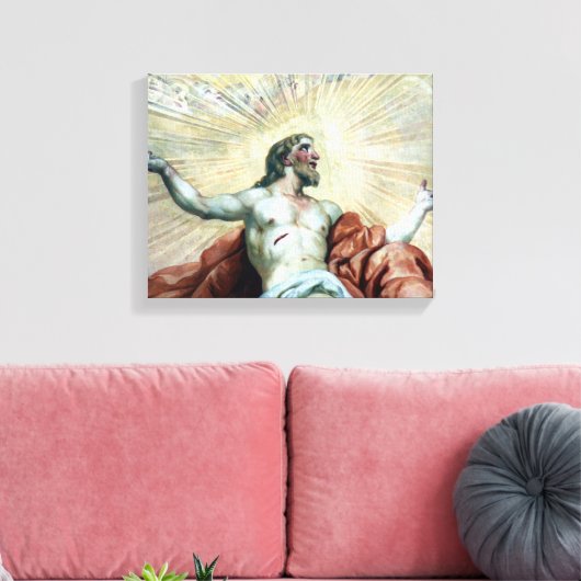 jesus aura Leinwand (Insitu (Wohnzimmer))