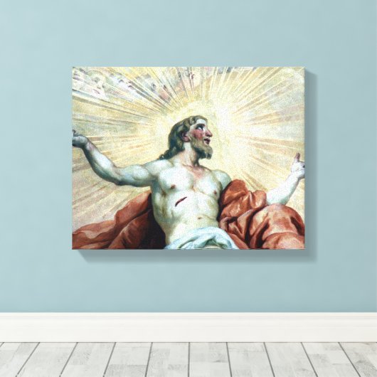 jesus aura Leinwand (Insitu (Holzboden))